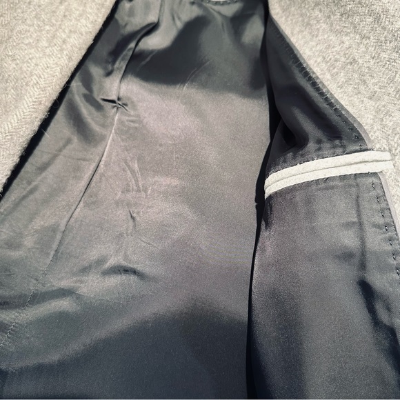 RAG & BONE wool herringbone coat / grey / size 8 - Picture 15 of 15